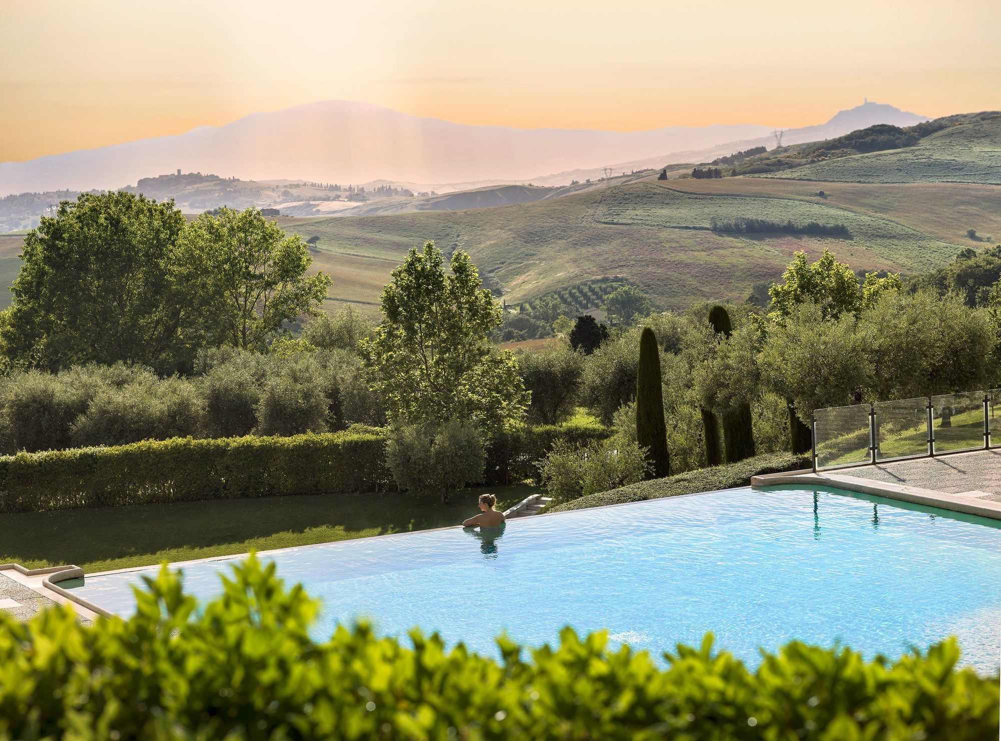 Fonteverde Lifestyle & Thermal Retreat - The Leading Hotels Of The World San Casciano dei Bagni Exteriér fotografie View of the Chianti hills